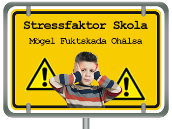 Skola med mögel och fuktskada stress-skadar barn