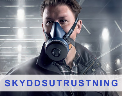 Skyddsutrustning Halvmask Helmask engångsoverall