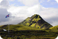 Vulkan på Island