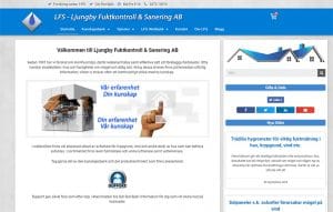 LFS - Ljungby Fuktkontroll & Sanering nya hemsidan